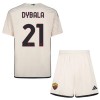 Maglia ufficiale AS Roma Dybala 21 Trasferta 2023-24 per Bambino